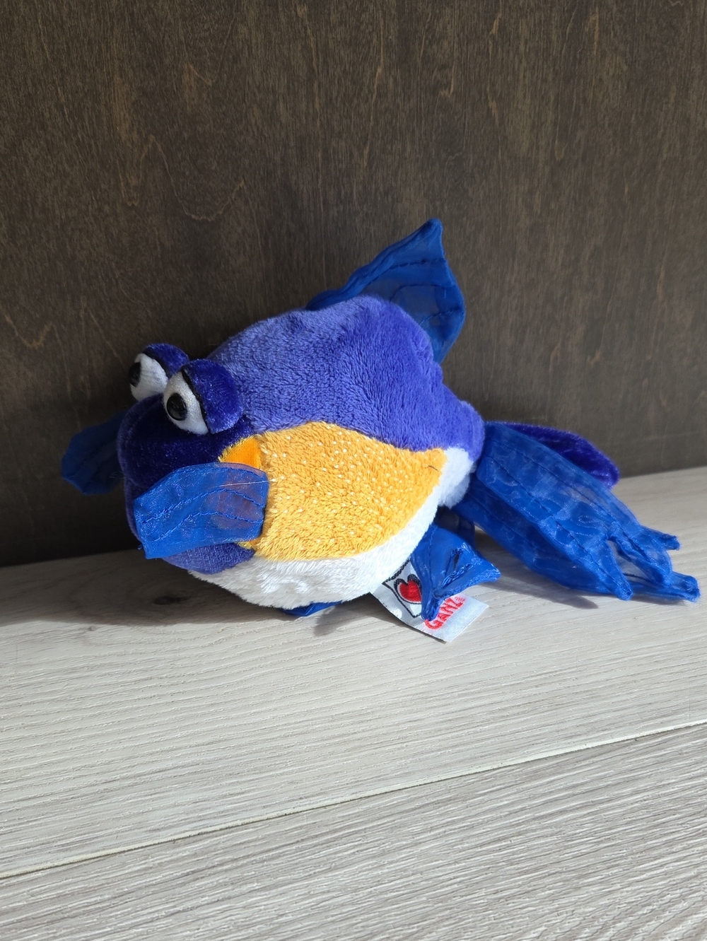 Webkinz Lil'Kinz Purple Goldfish Plush, No Code